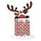 47'' Pre-Lit Reindeer Stuck in Chimney Decoration